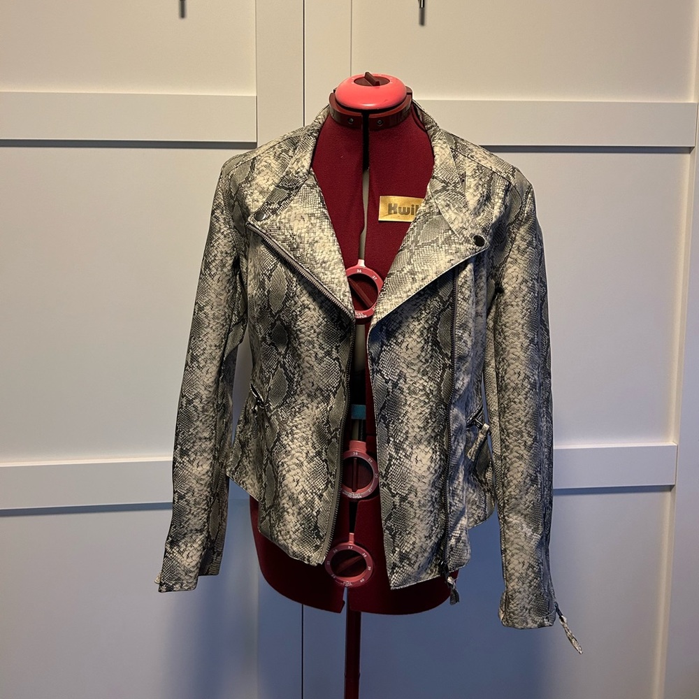 Snakeskin jacket